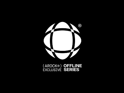 Offline Series AROCK® Exclusive branding design graphic design graphicdesign logo logodesign logotype vector