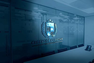 Creekside Christian Montessori Logo brand identity branding graphic design logo logodesign minimal minimalstic logo modern modern logo