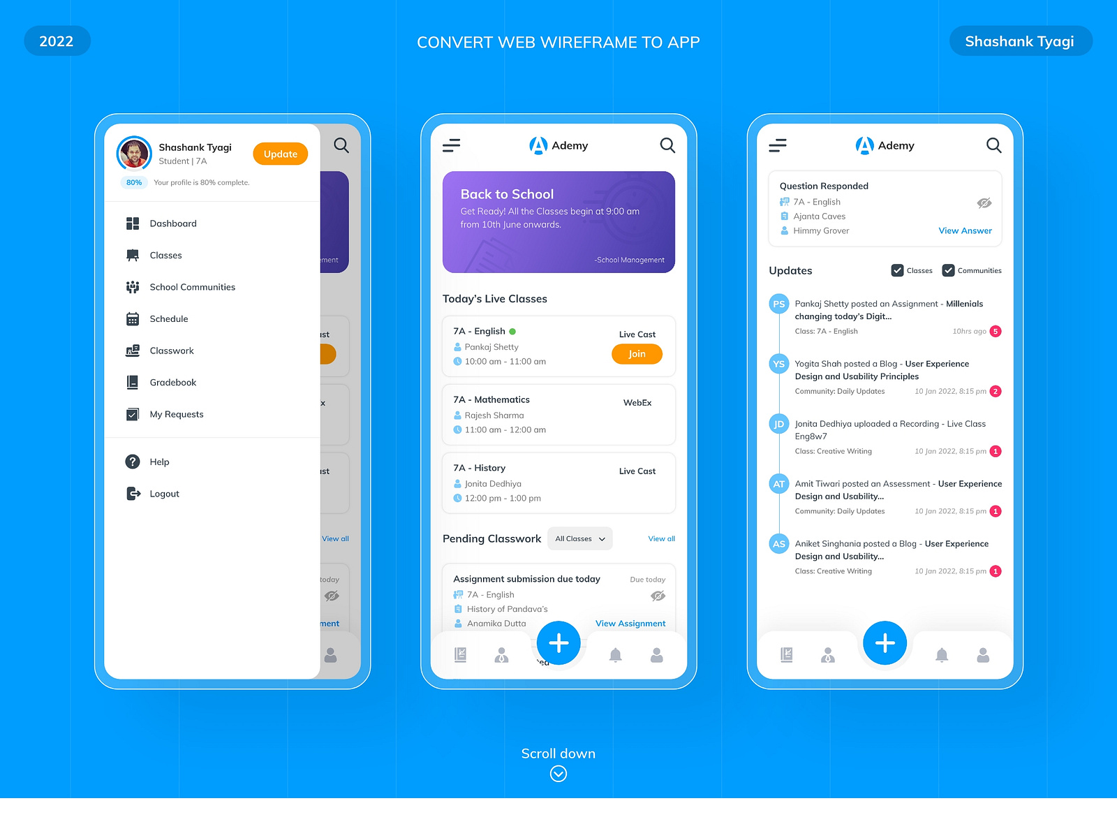 Native App Design By Shashank Tyagi On Dribbble