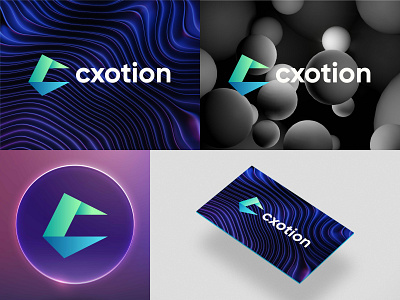 cxotion- Letter C + Motion Logo Concept. brand design brand identity branding c c icon c logo c mark design logo minimal modern logo motion saas software firm speed