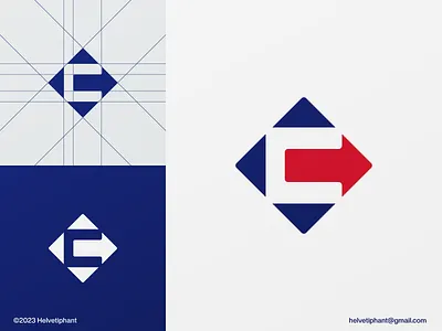 C - direct abstract logo design arrows logo brand design branding creative logo designs geometric logo design icon letter c logo letter mark logo logo logo design logo design concept logo design grid logo designer logotype minimalist logo design modern logo designs negative space logo timeless logo designs typography