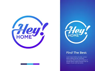 Hey Home logo ai logo app icon app logo brand identity branding colorful logo gradient logo h logo home logo house logo iconic logo letter logo lettering logo logo trend 2023 new logo trend round logo startup logo text logo website logo