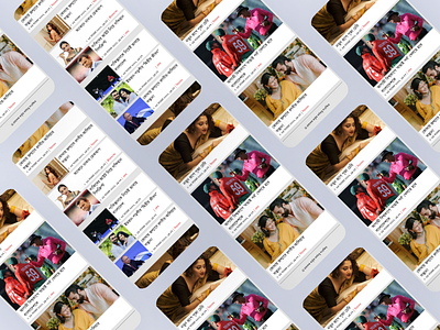 News portal App UI Design beautiful clean mobile app news app ui