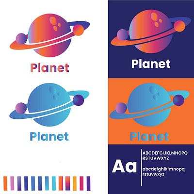 Planet Logo(Unused) graphic design logo logofolio planetlogo vectplus