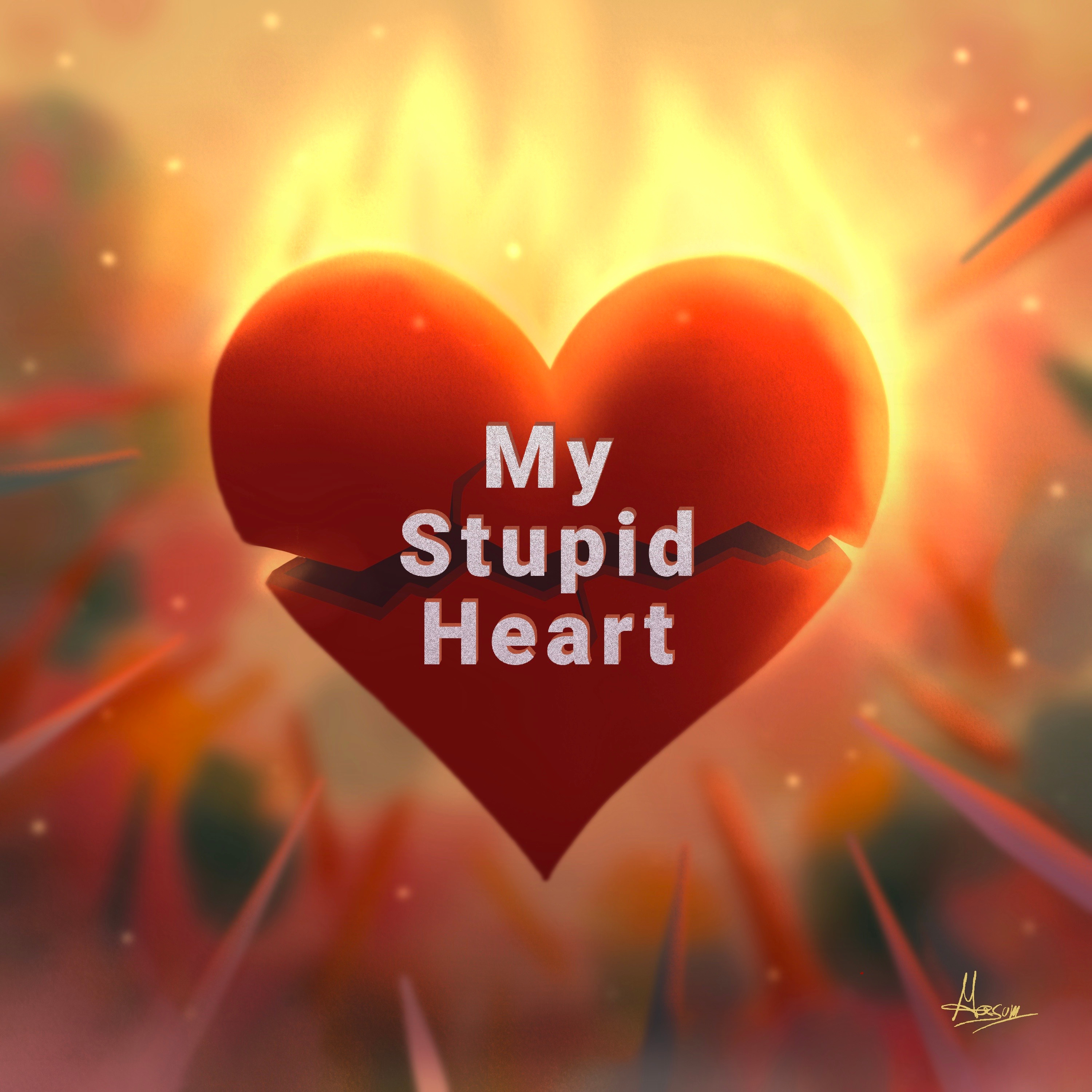 My Stupid Heart 3d animation art artist branding cartoon design drawing drawpointt graphic design heart illustration logo motion graphics popular stupidheart top ui ux video