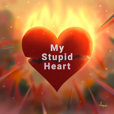 My Stupid Heart 3d animation art artist branding cartoon design drawing drawpointt graphic design heart illustration logo motion graphics popular stupidheart top ui ux video