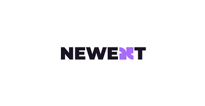 Newext Logo brand branding clean design graphic design journalism journalist logo logos news newspaper press tv