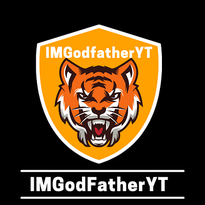 IMGodFatherYT Gaming Logo for my youtube Channel branding design graphic design illustration logo typography