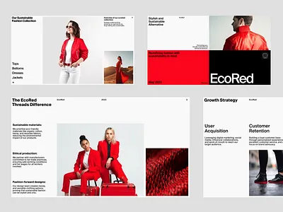 Fashion Startup | Pitch Deck Design deck design flat investors minimal pitch deck slides