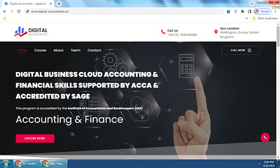 Digital Accountants-UK website