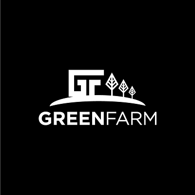 Green Farm Logo Design abstract branding design farm graphic design green homes logo logos logotype minimal simple logo simple logo green symbols templates vector