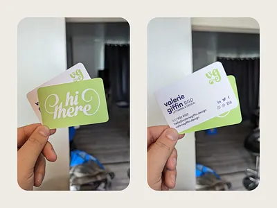 Personal Business Cards branding business card design hand lettering lettering logo minimal print design stationery typography vector