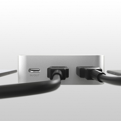 Photorealistic 3D model of a power bank for the "Crave" startup 3d industrial design photorealistic 3d