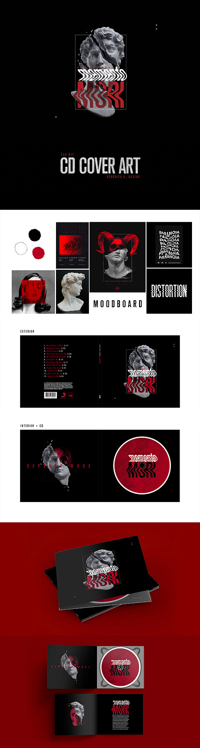 Depeche Mode | Memento Mori art direction cover artwork graphic design music artwork