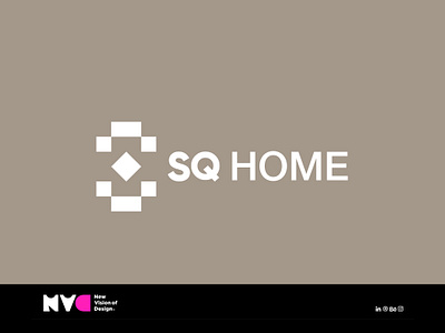 SQ Home Brand Identity branding graphic design logo