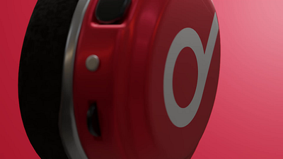 Test project for the "Beats" headphones portfolio. 3d 3d product animation branding headphone motion graphics product