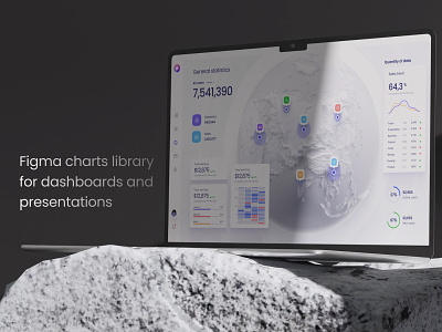 Orion UI kit – data visualization and charts templates for Figma 3d animation branding chart dashboard dataviz desktop graphic design infographic logo motion graphics screen statistic template ui