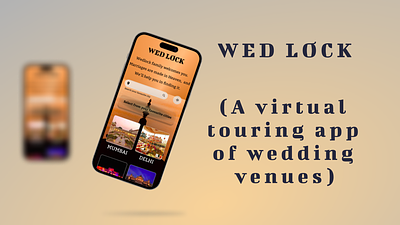 WED-LOCK app casestudy clean design graphic design logo design marriage new portfolio trending ui ux virtual virtual reality virtual tour web web design website wedding wedlock