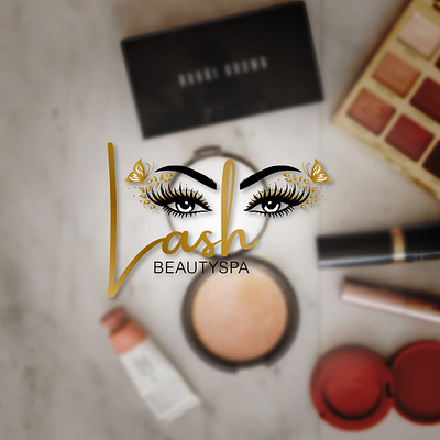 EYELASH LOGO DESIGN! adobe adobephotoshop app branding design graphic design illustration logo ui vector