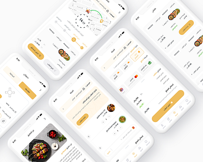 Food Delivery - Checkout & Track Order checkout food food delivery food reservation my orders orders reservation track order ui