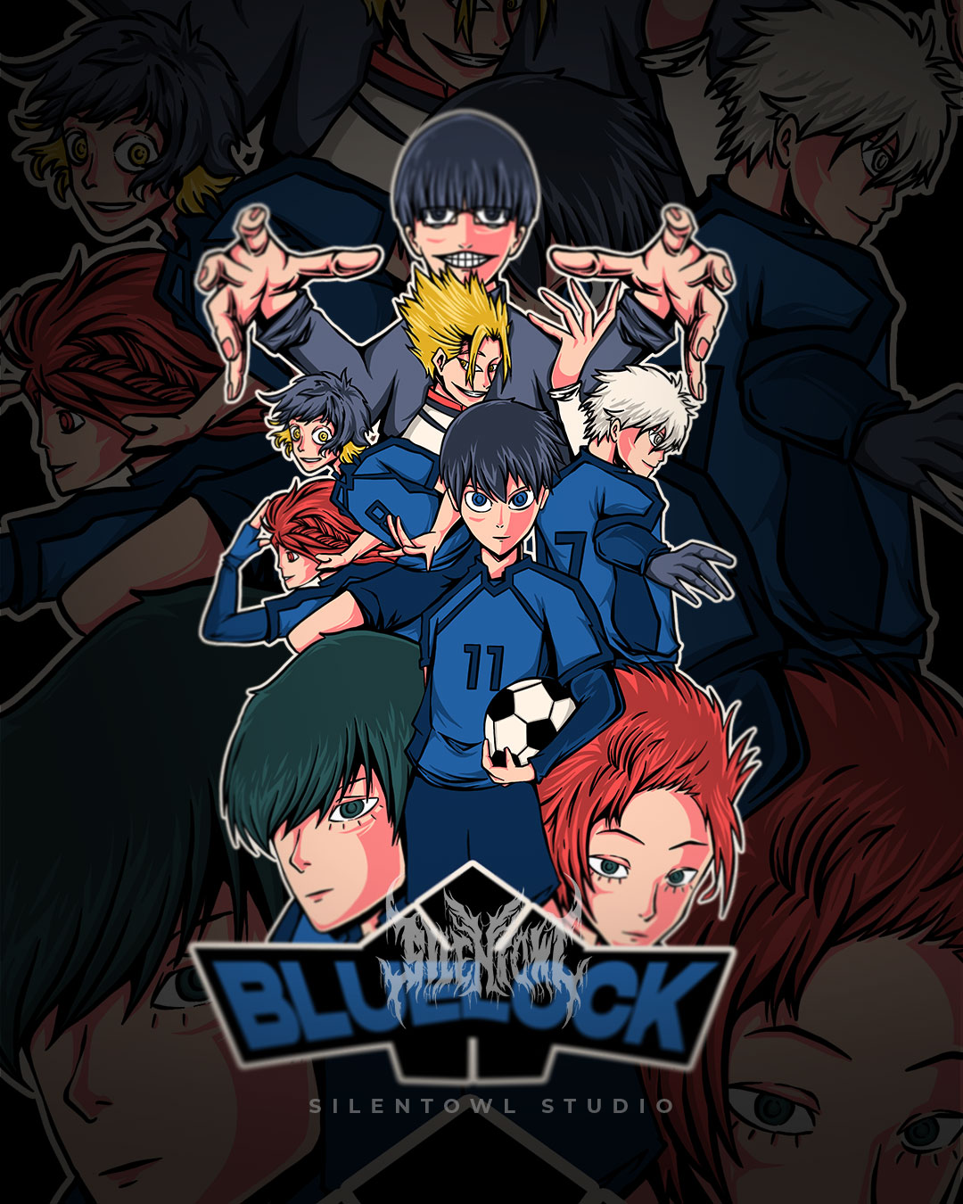 Blue Lock Anime TShirt For Fan