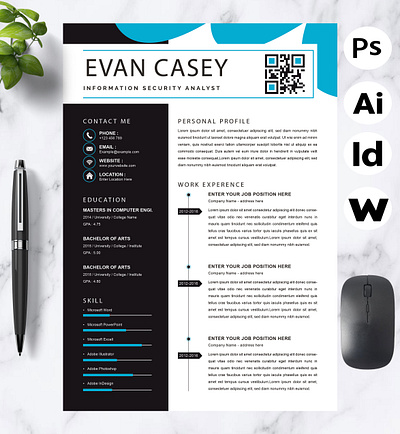 Information Security Analyst Resume Template template