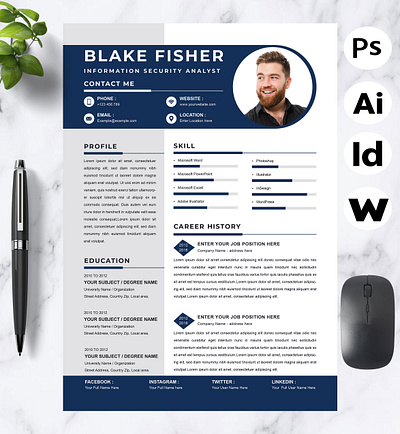 New Job Information Security Analyst Resume Template word resume