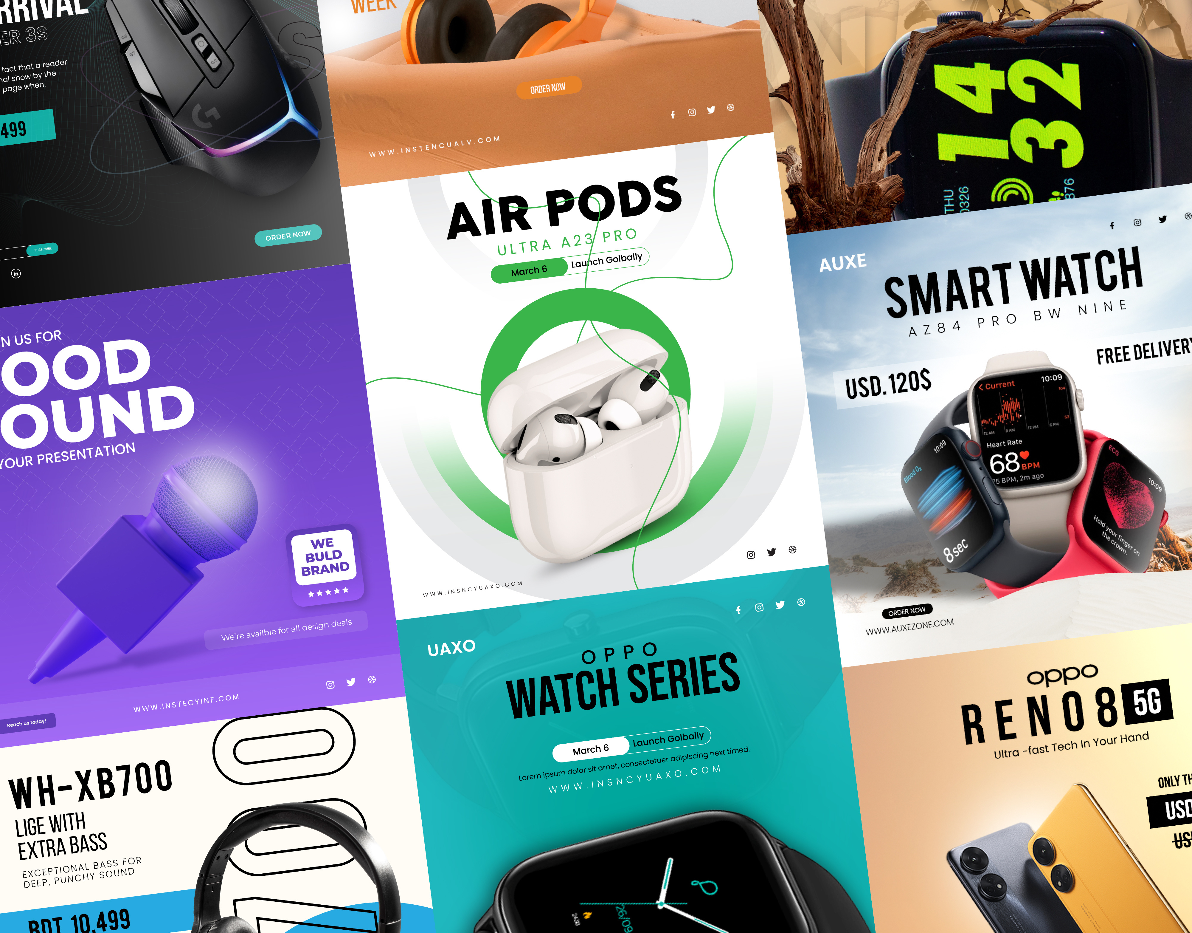 Social media post design | Gadget banner | Instagram banner design cover design facebook cover facebook post graphic design insta post design logo design marketing post design poster design social media social media post socila media ads socila media design