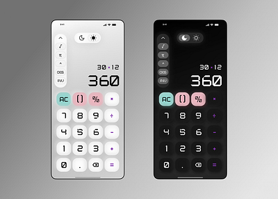 UI Challenge #4 // Calculator calculator dailychallenge design ui ui design user interface