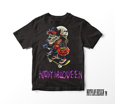 Helloween party clothing design design apparel graphic design streetwear visual graphic