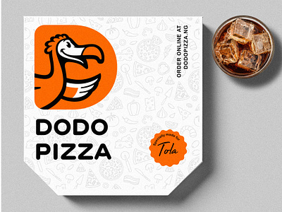 DodoPizza Pack Design 3d branding graphic design logo