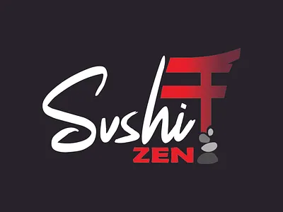 Logo Sushi Zen - Santiago de Chile branding logo publicidad vector