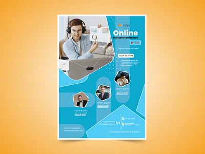 Flyer design For Online Shop branding business flyer design flyer graphic design illustration marketing online shop unique vector