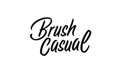 Brush Casual Lettering Sketches advertising branding brush brush script calligraphy design editorial graphic design hand lettering ken barber lettering letters logo logotype script type typography wordmark