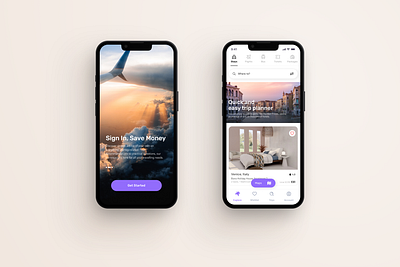 Travel Mobile App Design design ui ux