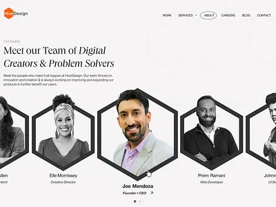 Team members page design team members team members page team page ui ui design web design