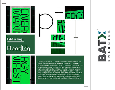 Branding Guidelines - BATX ENERGIES brand design branding corporate design graphic design identity design logo stationery design typography