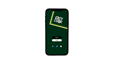 EASY COOK APP graphic design