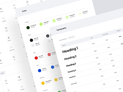 Ambys - Design System brand guidelines button card color style design system icon input style guide typography ui ui design system