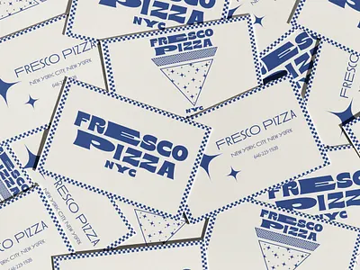 Fresco Pizza - brand design branding graphic design logo typography
