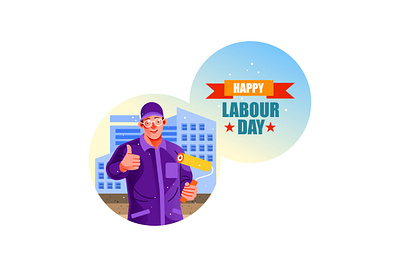 Building Painter Happy Labour Day contractor