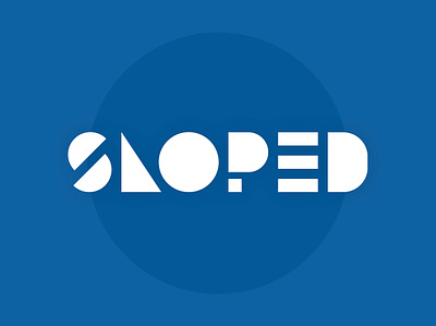 SLOPED Logo branding design graphic design logo vector