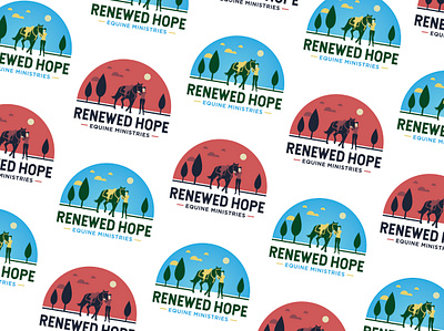 Renewed Hope Logo branding design graphic design illustration logo vector