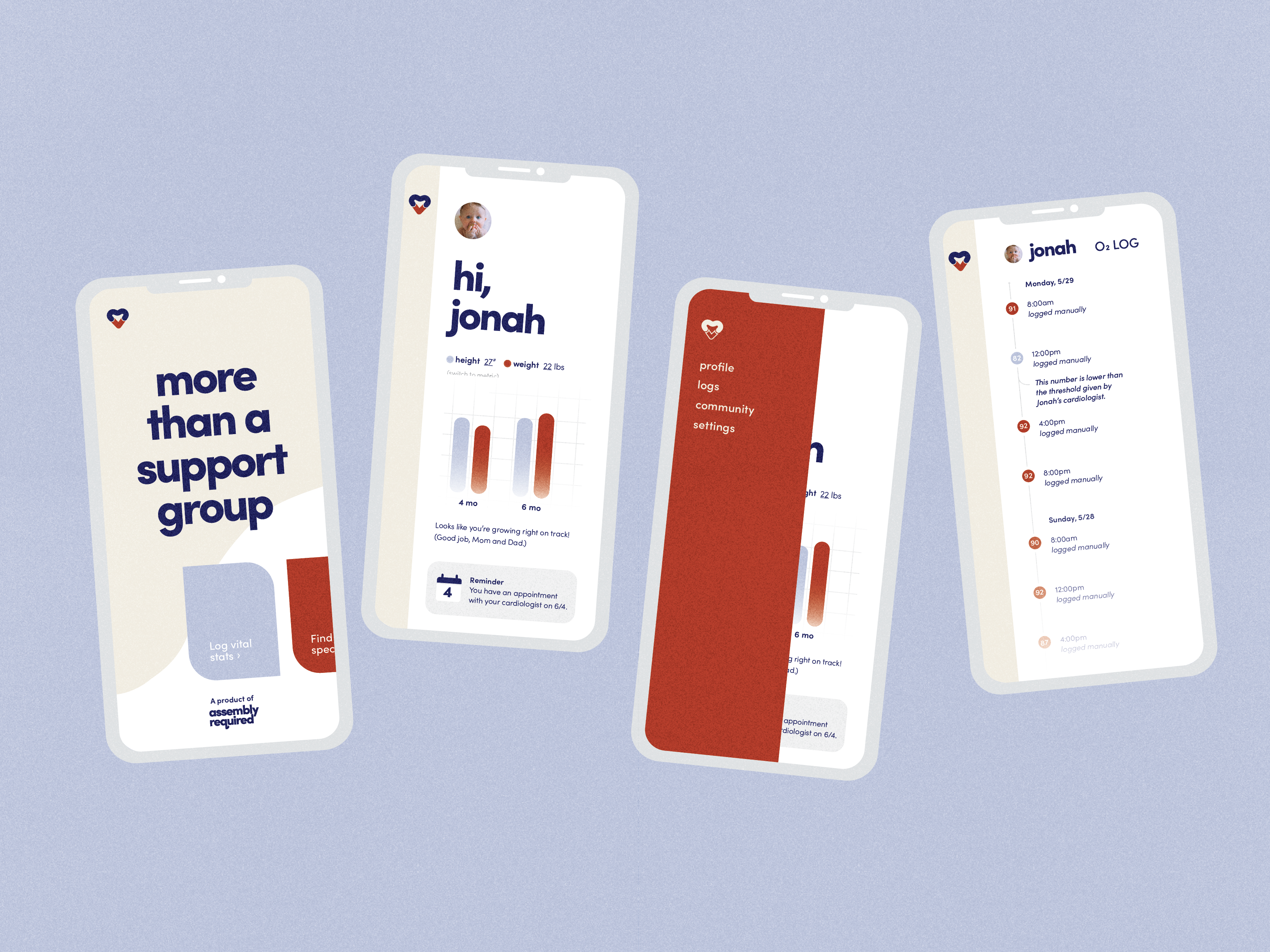 C is for...Congenital Heart Disease app app concept chd concept design heart disease illustration mobile app