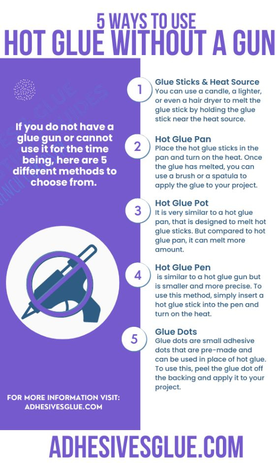 How to Use Hot Glue without a Gun by Stacy on Dribbble