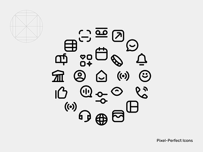 Pixel-Perfect Icons 24px icons business icons call icons chat icons communication icons cryptocurrency icons emojy finance icons home icon icons icons pack icons set mark money ui ui icons user interface icons wireframe