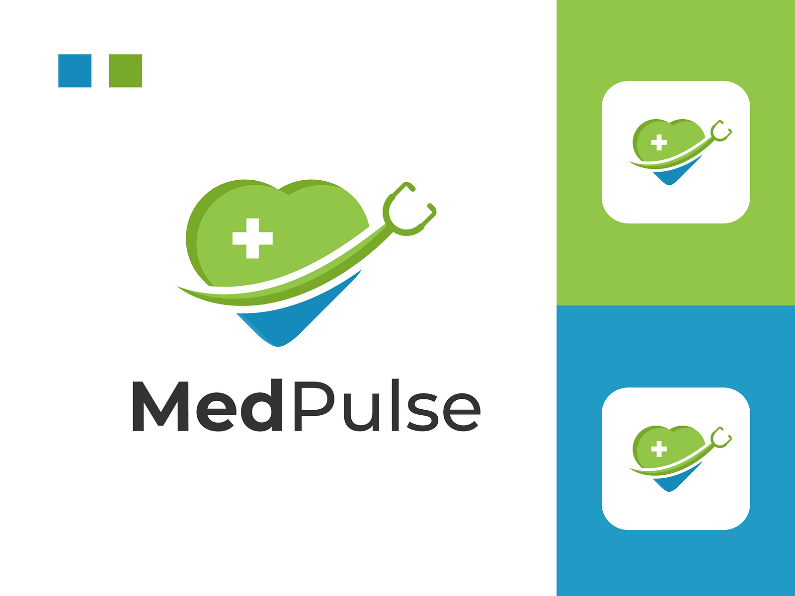 Medpluse Logo by Khairul Islam on Dribbble