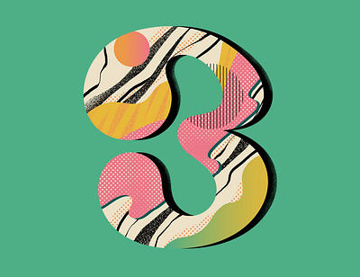 '3' for 36 Days of Type 36daysoftype
