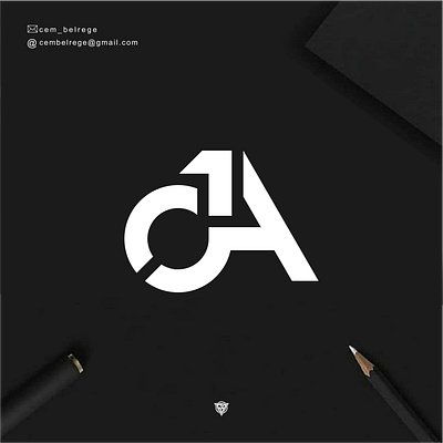 monogram JA branding design graphic design icon illustration logo typography ui ux vector