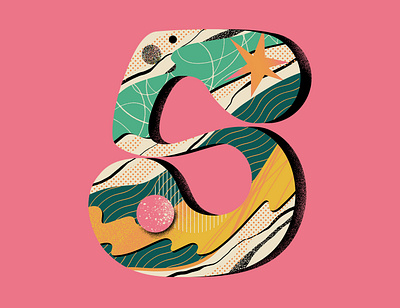 '5' for 36 Days of Type 36daysoftype challenge